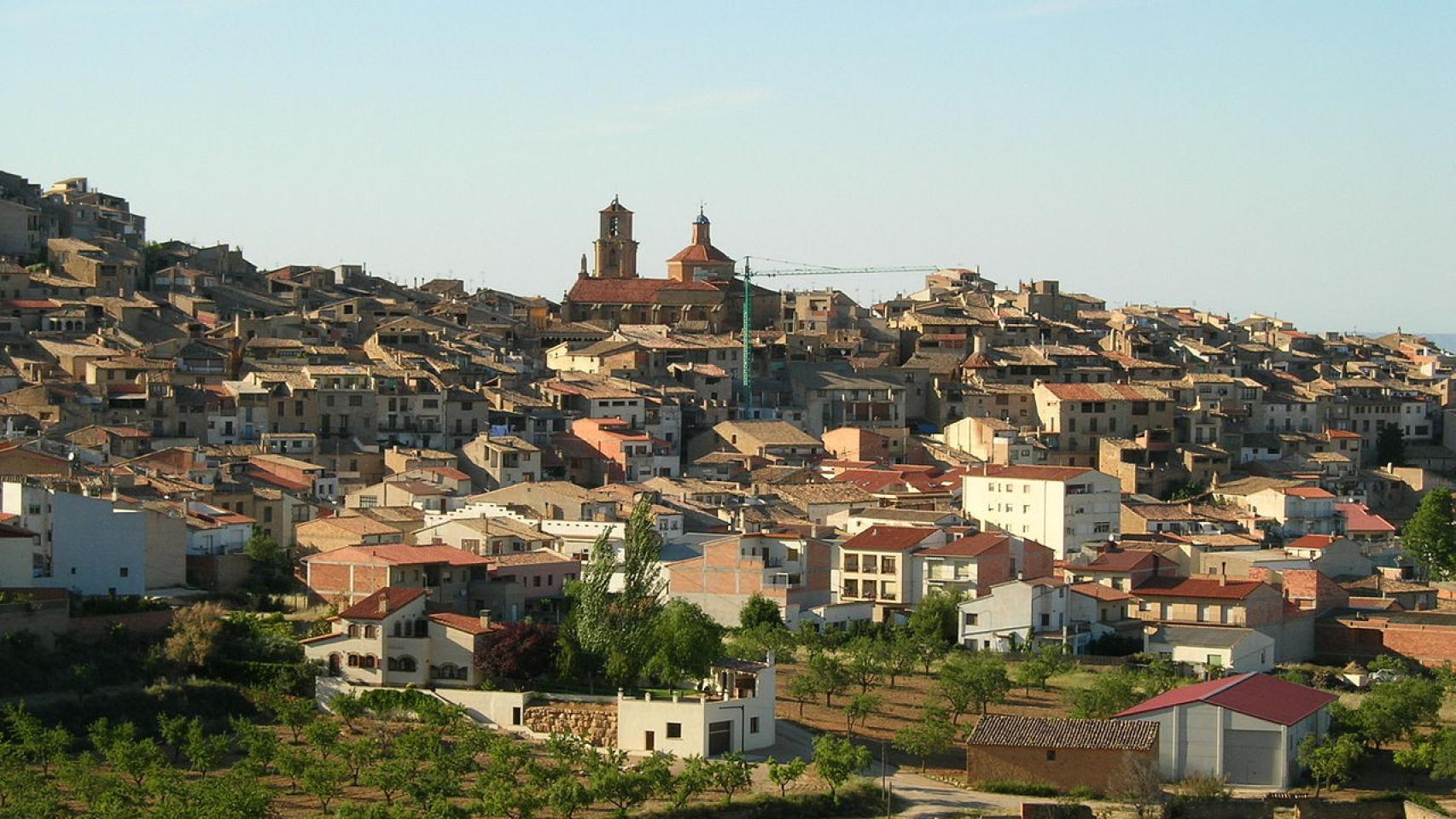 Panorámica de Calaceite (Teruel).