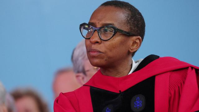 La presidenta de la Universidad de Harvard, Claudine Gay