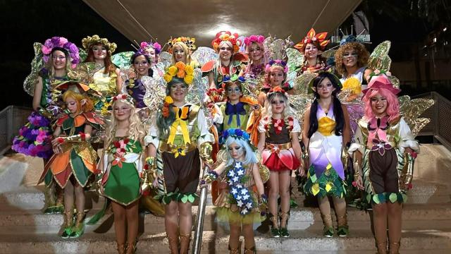 El equipo de Hoguera Doctor Bergez Carolinas.