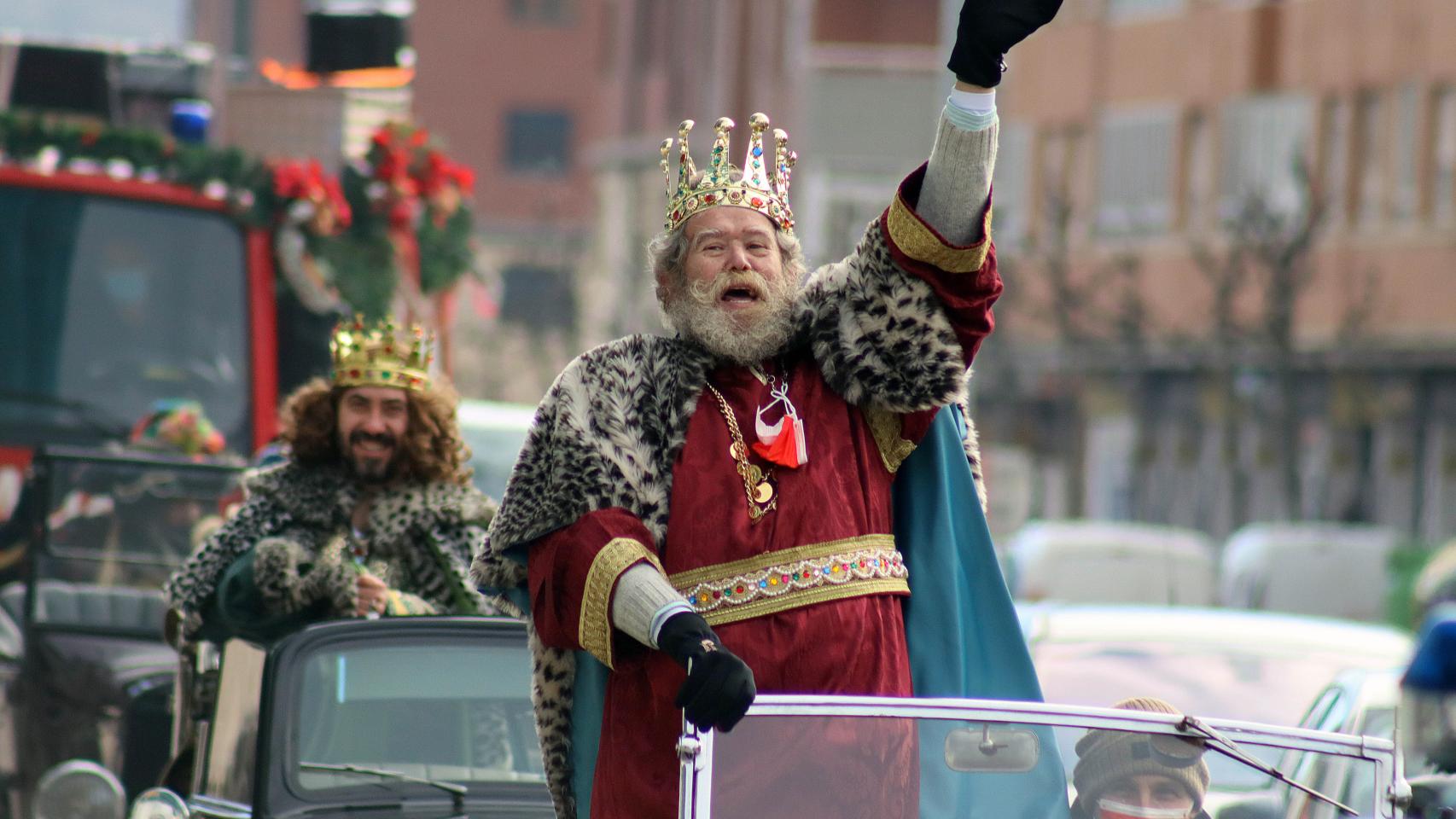 Cabalgata de Reyes Magos en León