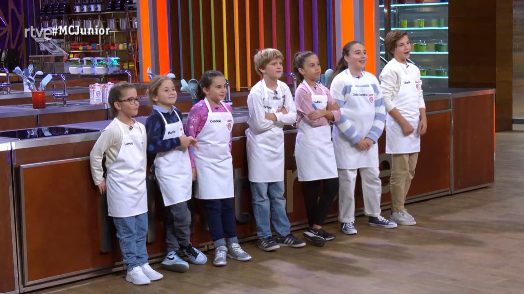 Semifinalistas de 'MasterChef Junior'.