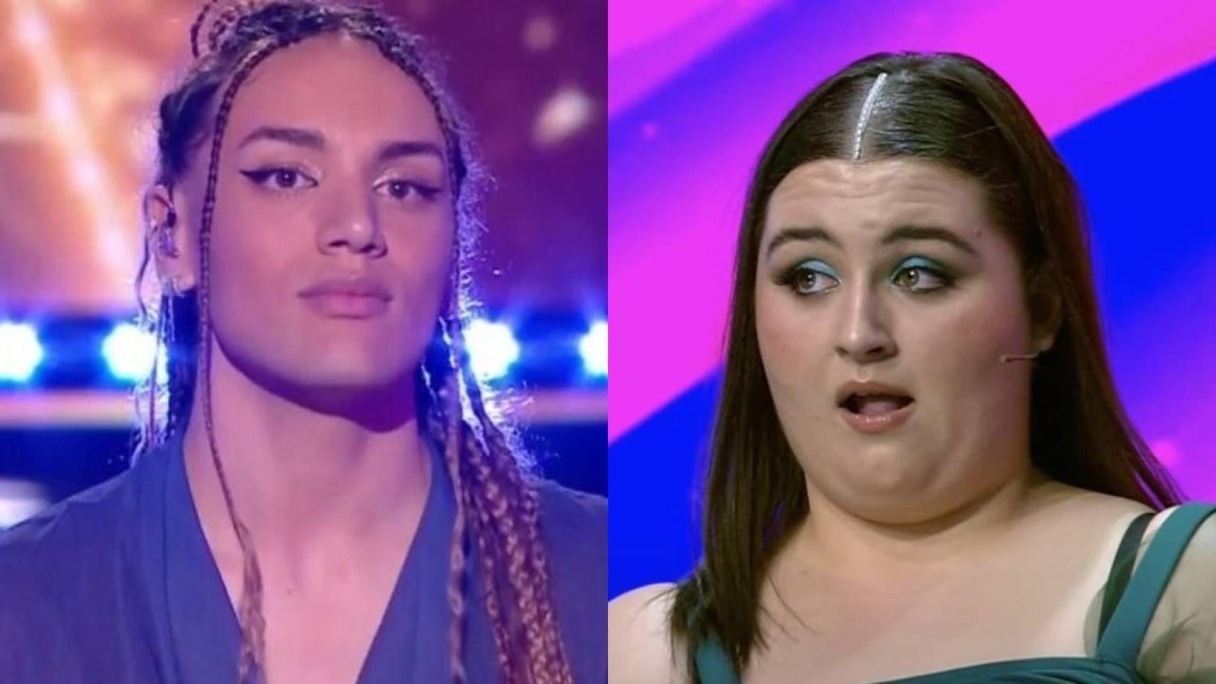 Djebril de 'Star Academy' y Bea de 'Operación Triunfo'.