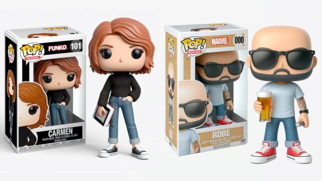 Dos Funko que no existen, creados con IA