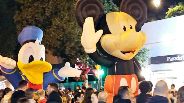 Cabalgata de Reyes en Málaga.