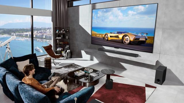 El televisor LG Signature OLED M4.