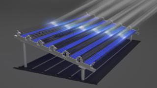 Los paneles solares de Renkube redirigen y captan la luz de manera más eficaz que los tradicionales