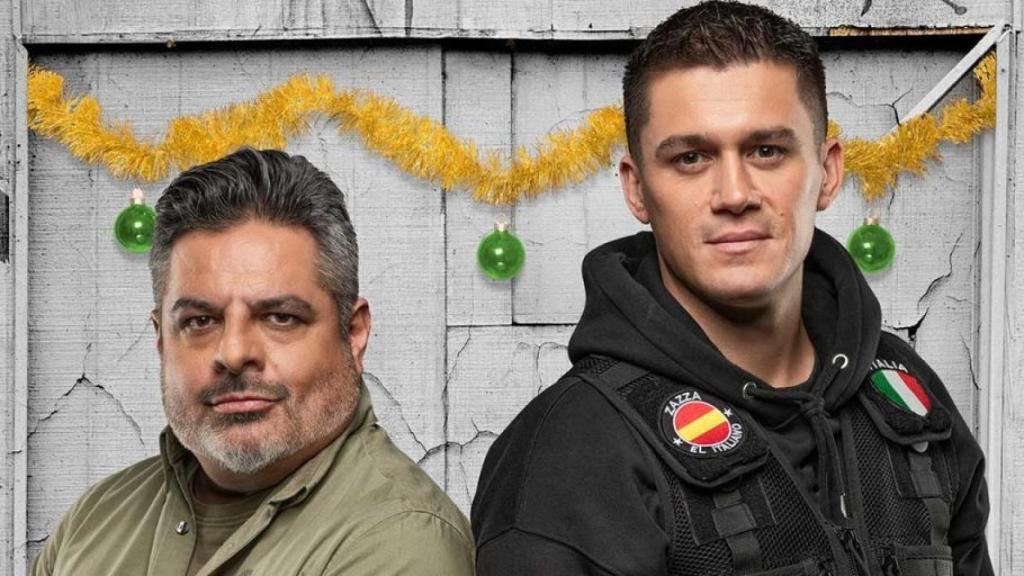 Jalis de la Serna y Zazza en el especial 'Apatrullando la Navidad'.