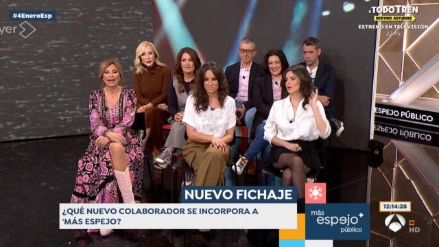 Albert Rivera, Pérez-Reverte o Matamoros: 'Espejo Público' juega con sus colaboradores (a lo Sálvame) por su fichaje