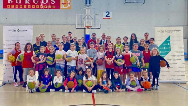 Campus de Navidad de Baloncesto de Fundación Caja Rural y CB Babieca del pasado año.