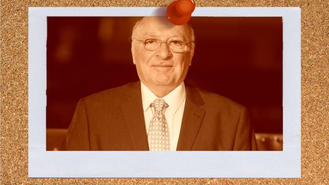 Raúl Sénder en un fotomontaje de El Español.