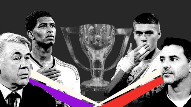 Fotomontaje del Real Madrid y el Girona en La Liga