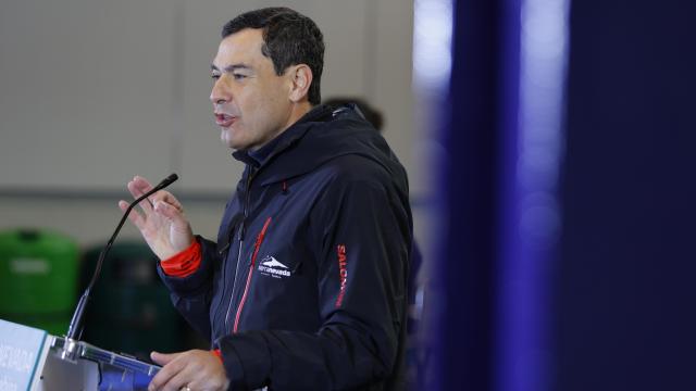 El presidente de Andalucía, Juanma Moreno.