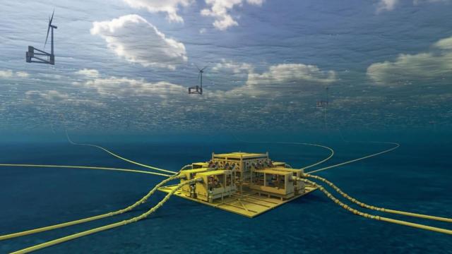 Recreación del Subsea Collector