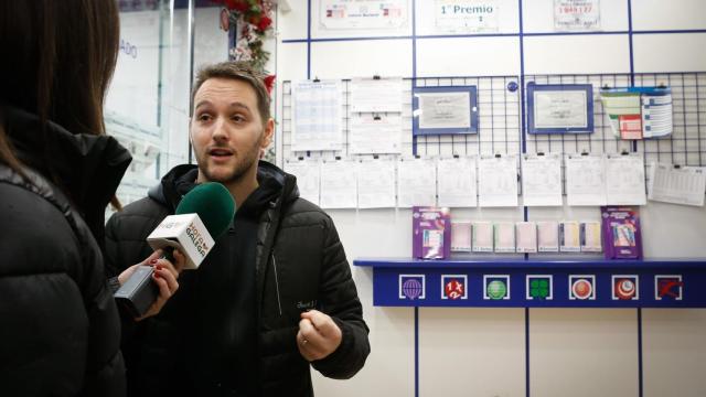 El lotero de la administración de Lugo en la que se produjo un atraco.