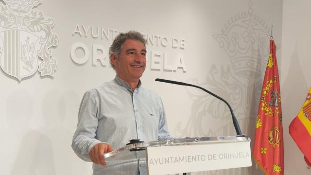 Pepe Vegara, alcalde del PP en Orihuela.