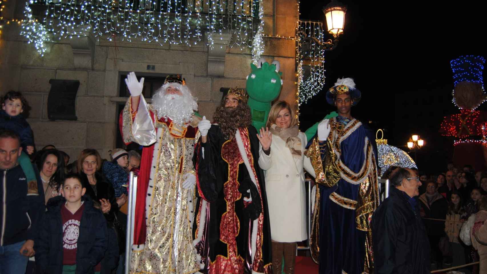 Cabalgata de Reyes en Redondela (Pontevedra).