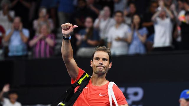 Rafa Nadal, tras caer frente a Thompson
