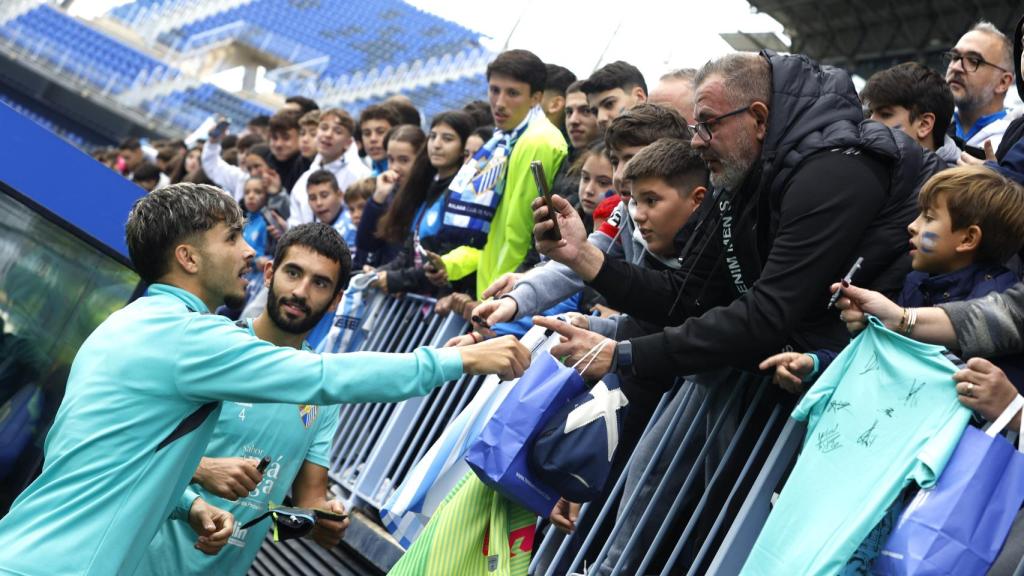 Kevin Medina, jugador del Málaga CF