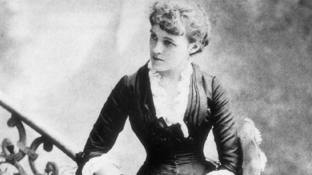 La escritora Edith Wharton