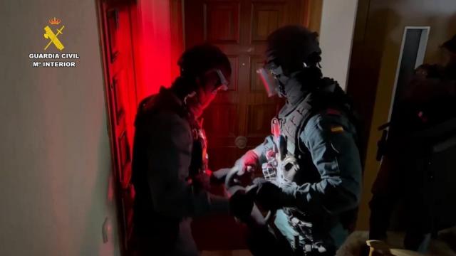 La Guardia Civil en una operación contra el narcotráfico. Imagen de archivo.