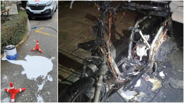 La Policía Local de Lugo auxilia a dos personas atrapadas en el Cementerio de San Froilán