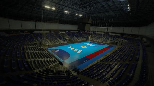 El Martín Carpena preparado para el duelo europeo del Balonmano Costa del Sol