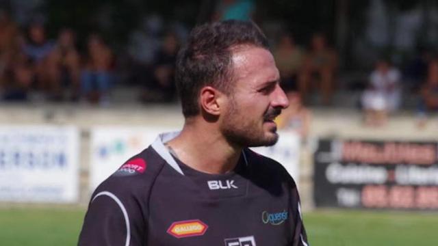 El jugador de rugby francés Benjamin Arnauné durante un partido
