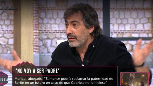 Juan del Val defiende en laSexta la decisión de Bertín Osborne de no ejercer como padre: Me parece legítimo