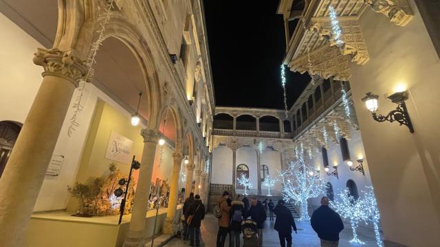 El Belén napolitano estaba ubicado en la patio del Palacio de la Salina