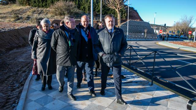 Inauguración del vial de conexión de ‘El Terminillo’ con Cuenca. Foto: JCCM.