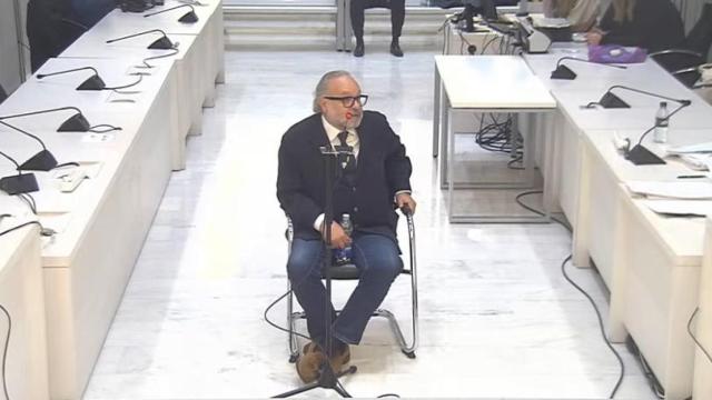 Menéndez, este lunes en la Audiencia Nacional.
