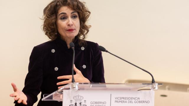 La vicepresidenta primera y ministra de Hacienda, María Jesús Montero