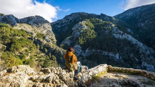 Los Tajos del Alcázar, en Alcaucín.