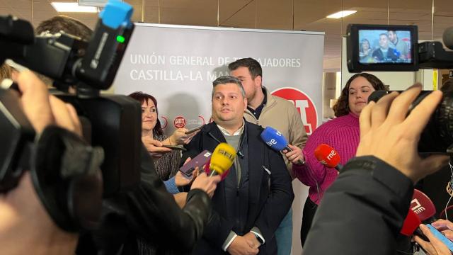 Luis Manuel Monforte, secretario general de UGT Castilla-La Mancha.
