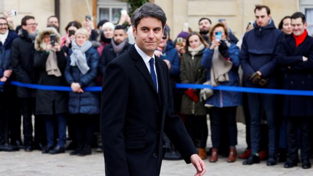 Gabriel Attal, primer ministro de  Francia