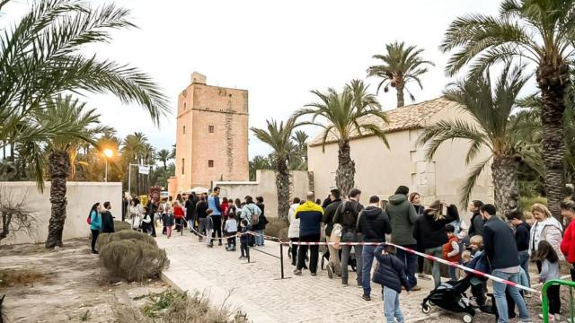Campamento de los Reyes Magos de Elche.