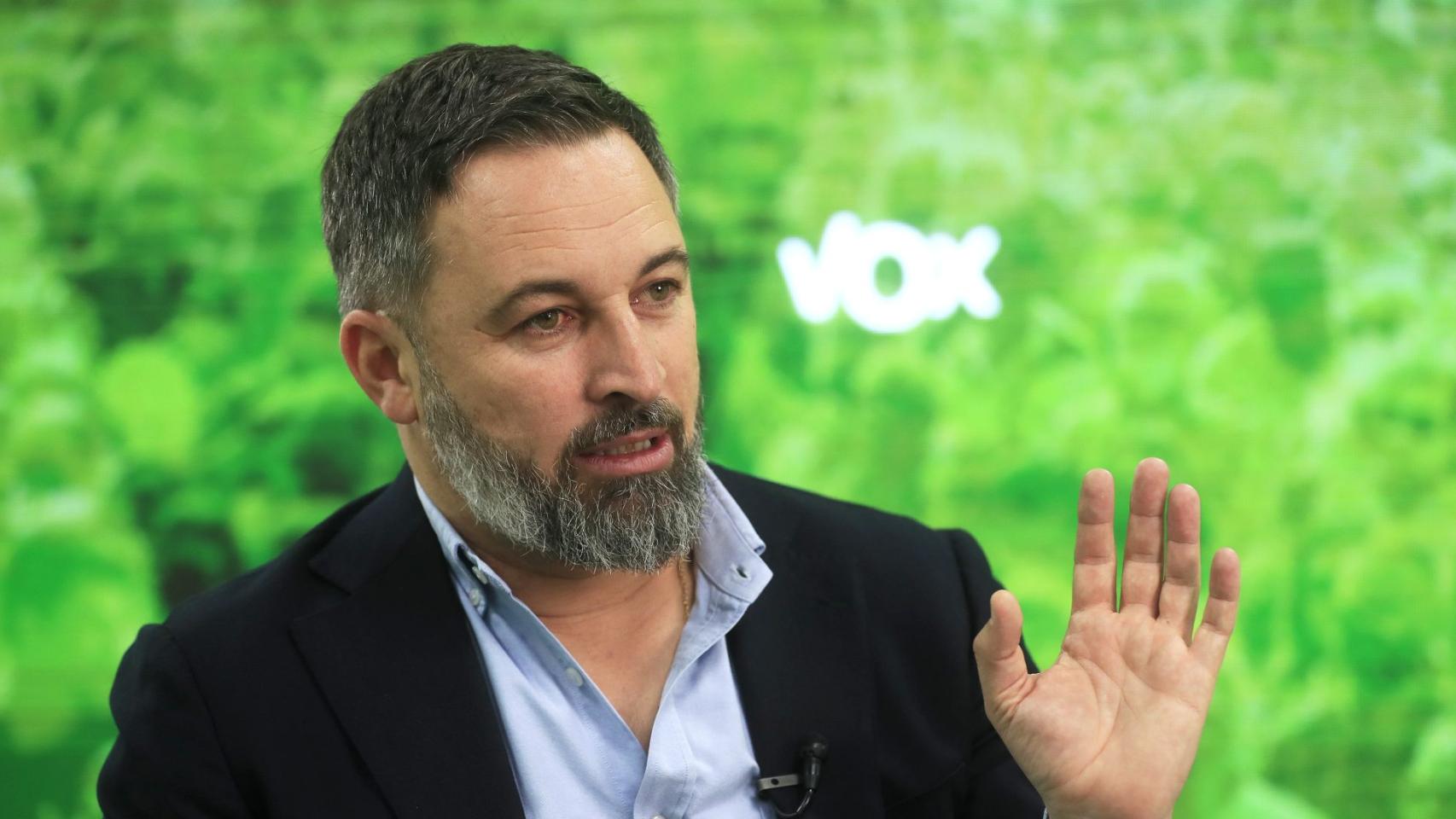 Santiago Abascal en una imagen de archivo.