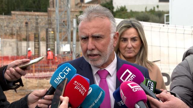 El ministro de Política Territorial, Ángel Víctor Torres, este martes, en Toledo.