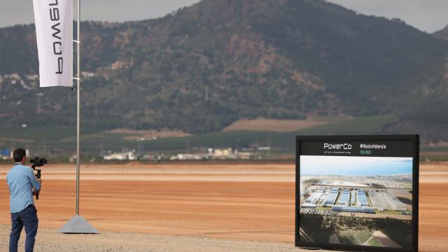 Terrenos en Sagunto de la gigafactoría de PowerCo, firma del grupo Volkswagen. EE