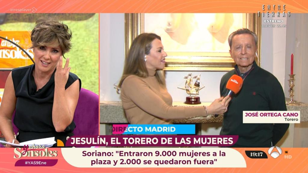 'Y ahora, Sonsoles'.