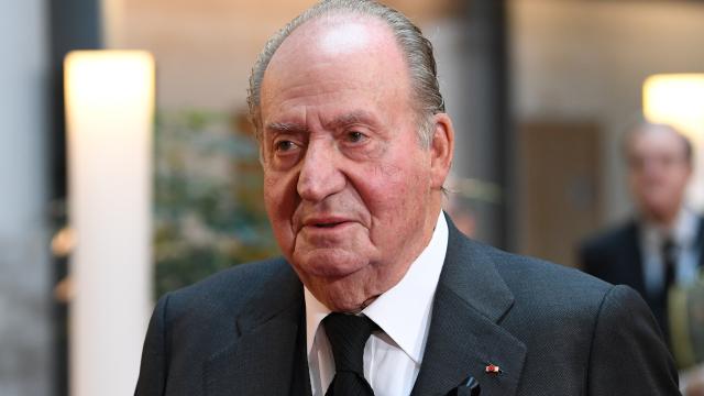 Juan Carlos I en una fotografía tomada en 2017, en Estrasburgo.