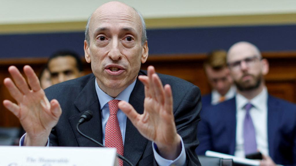 Gary Gensler, presidente de la Comisión del Mercado de Valores de Estados Unidos (SEC).