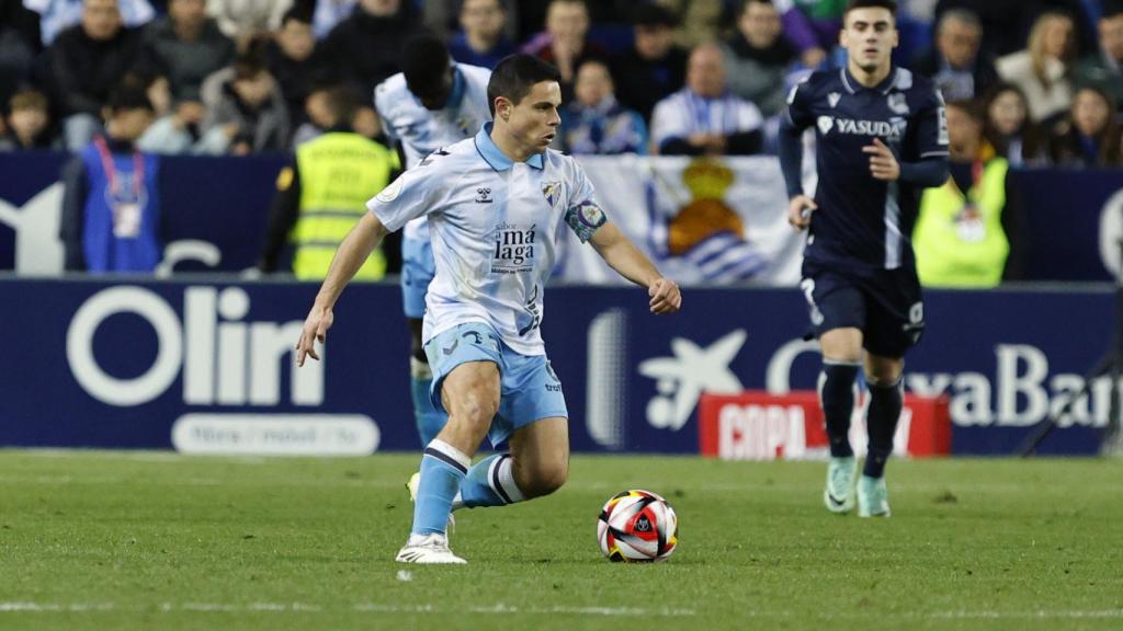 Luca Sangalli, jugador del Málaga CF