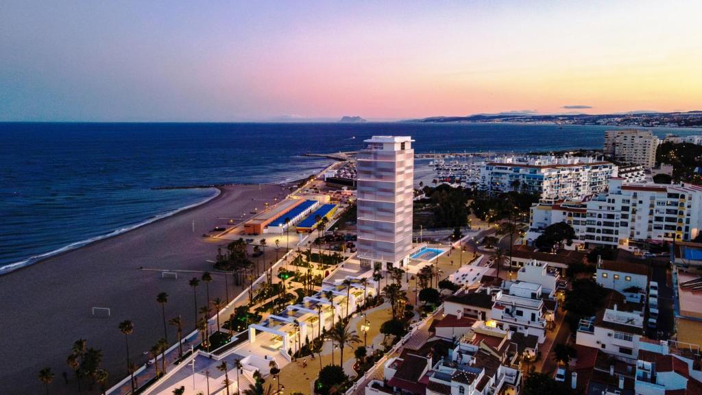 Imagen del Mirador del Carmen, en Estepona.