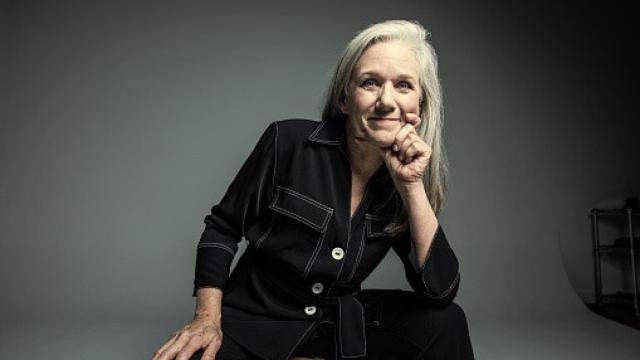 El retrato de una mujer.