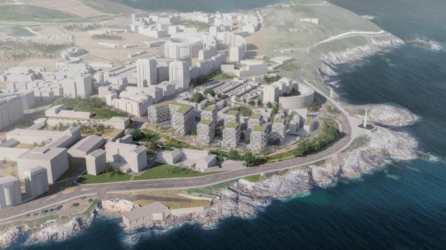 Proyecto de Metrovacesa para As Percebeiras de A Coruña