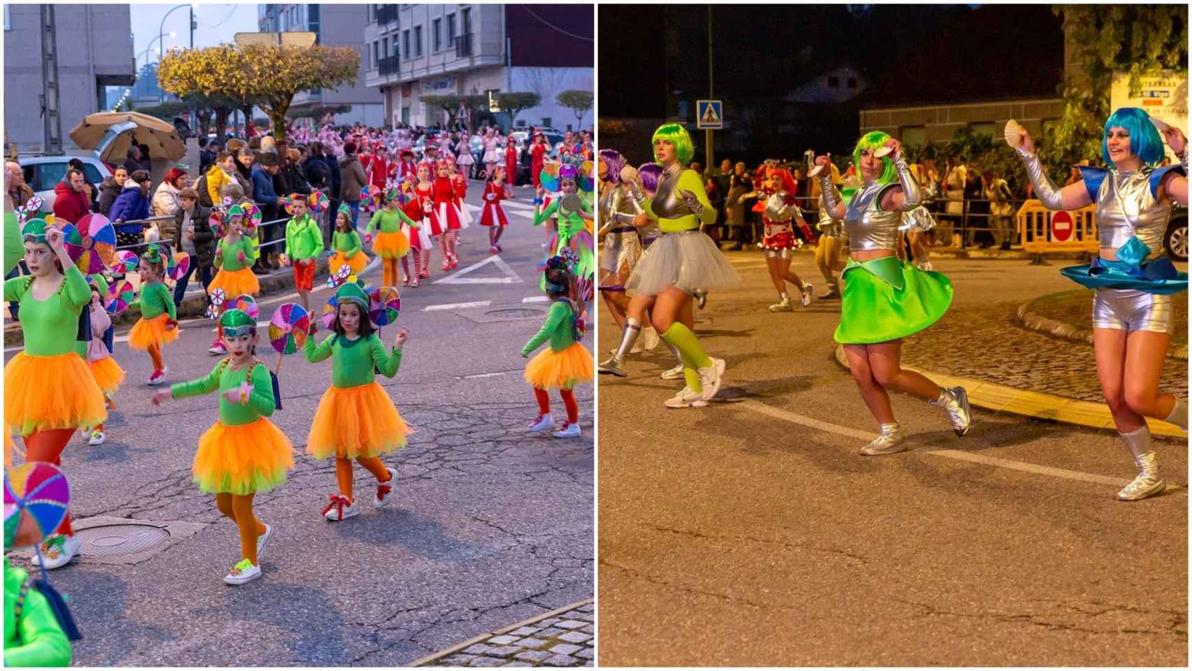 Imágenes del Entierro de la Lamprea de Salvaterra de Miño