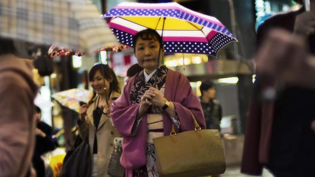 Mujeres en Tokio, Japón.