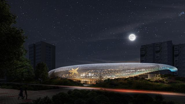 Así será el CaixaForum de Málaga: diseño futurista.