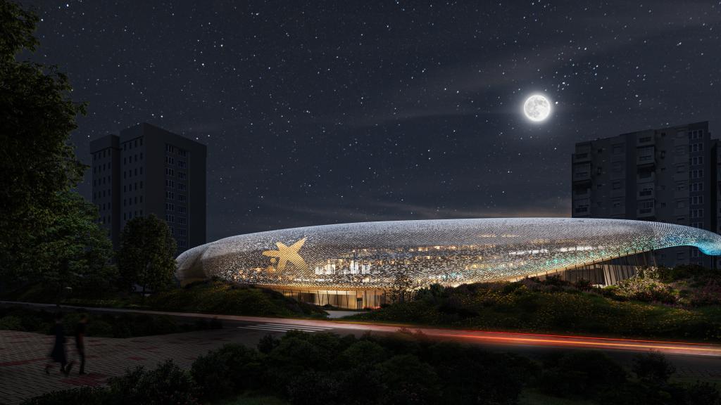 Así será el CaixaForum de Málaga: diseño futurista.